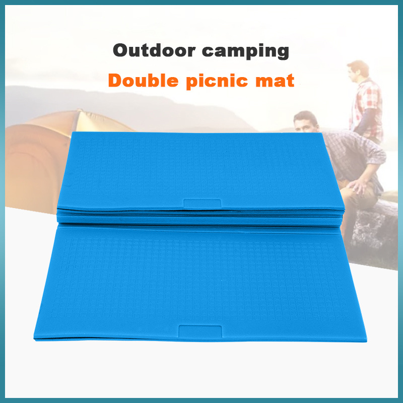 XPE Foam 2 Person Camping Mat Foldable Non-toxic Material Outdoor Hiking Mountaineering Folding Backpack Pad