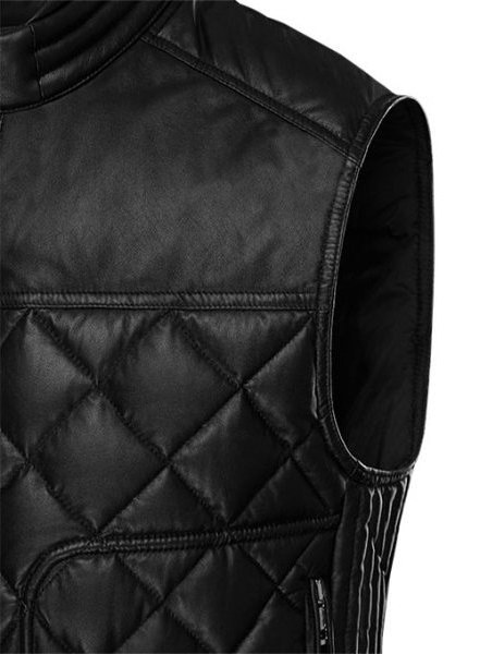 Latest Design Bike Leather Vest For Men 2023 New Arrival 100% Top High Quality Men Leather Vest By Naf Engineering Corporation