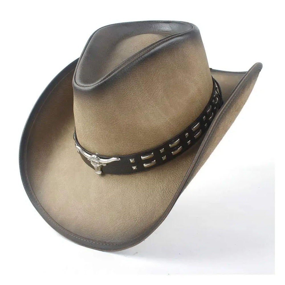 2023 Wholesale West Cowboy Hat Men Lady Felt Cowboy Hats men women blank Cowboy Hats Made in Pakistan by NAF