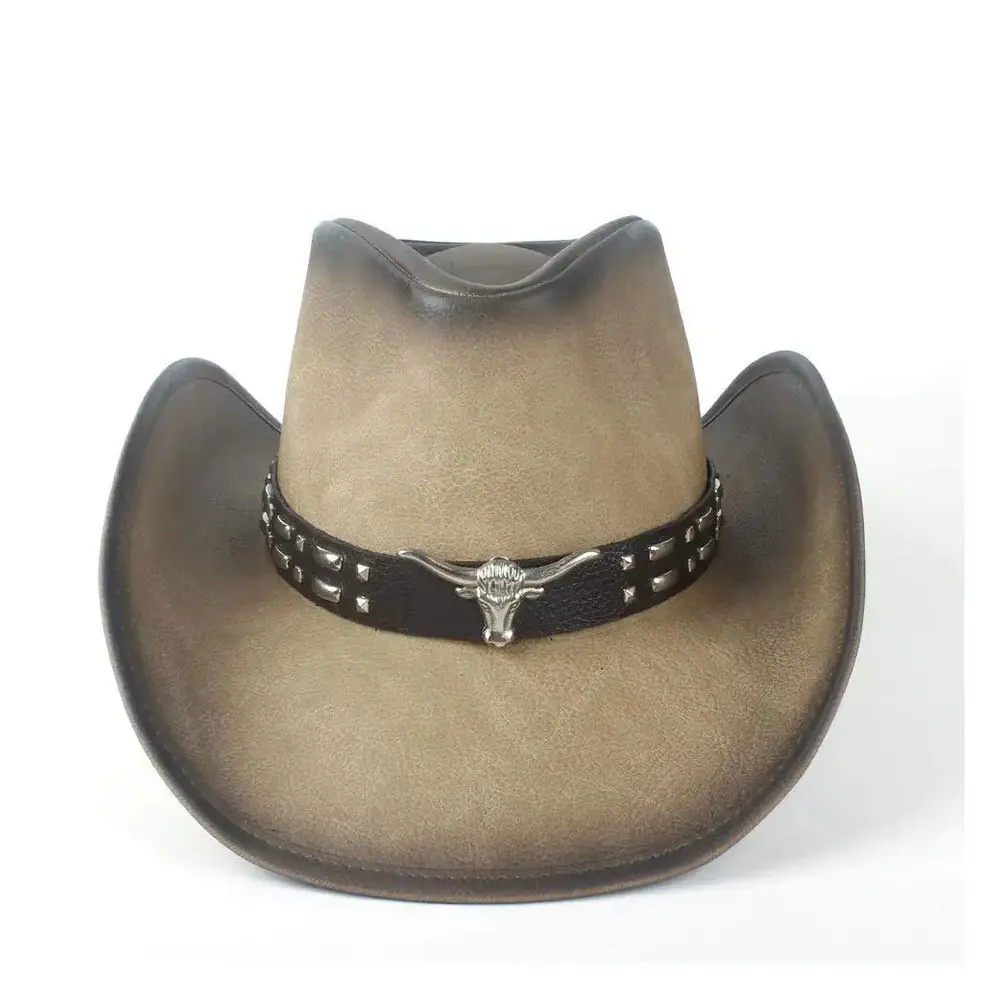 2023 Wholesale West Cowboy Hat Men Lady Felt Cowboy Hats men women blank Cowboy Hats Made in Pakistan by NAF