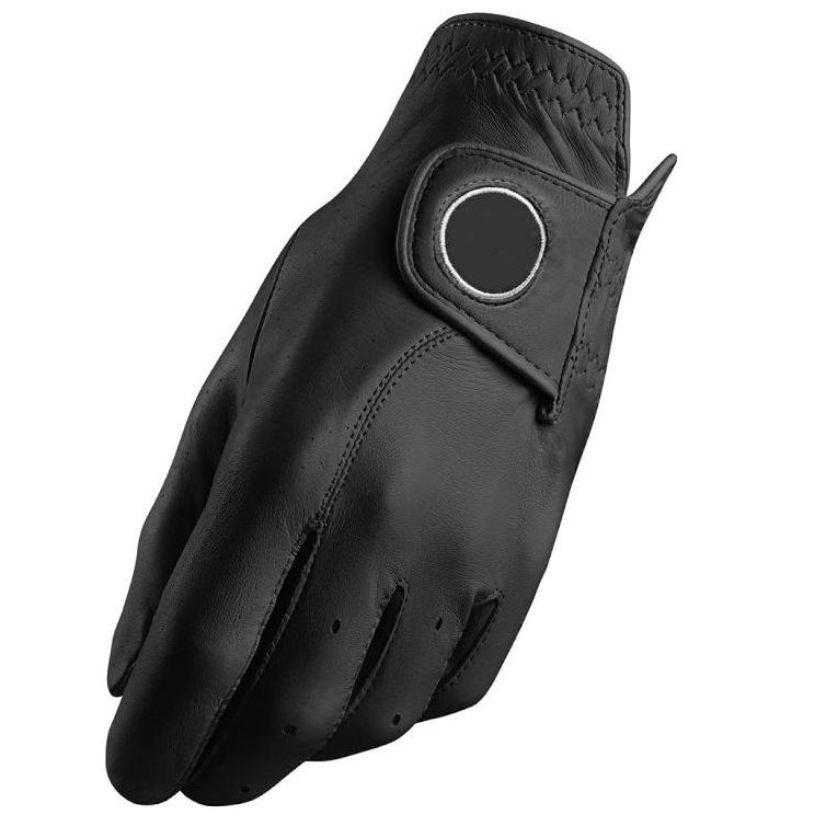 Wholesale OEM Factory Logo Golf Gloves Price High Quality Cabretta Leather Golf Gloves Cabretta Leather Men Left Hand Right Pack