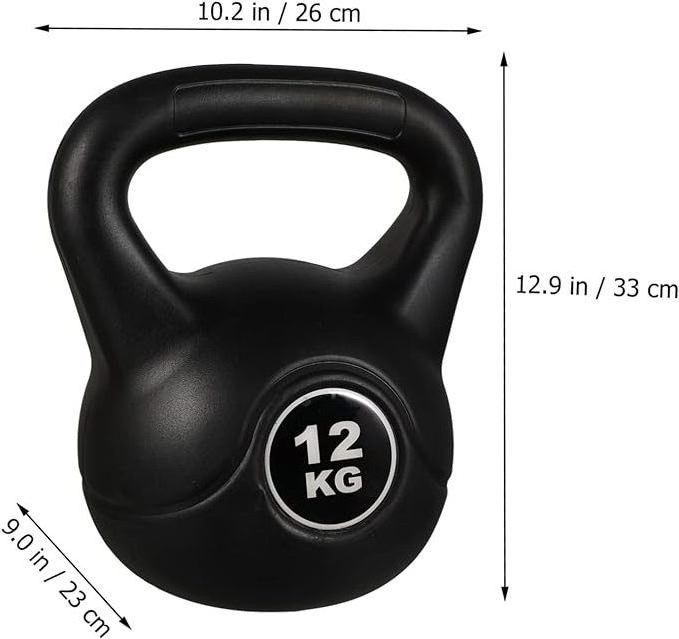 Cement kettlebell men and women suitable for a variety of pound weight non-slip design home gym