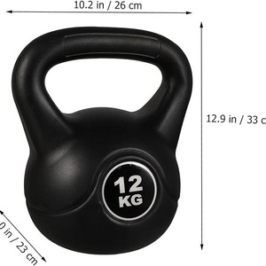 Cement kettlebell men and women suitable for a variety of pound weight non-slip design home gym