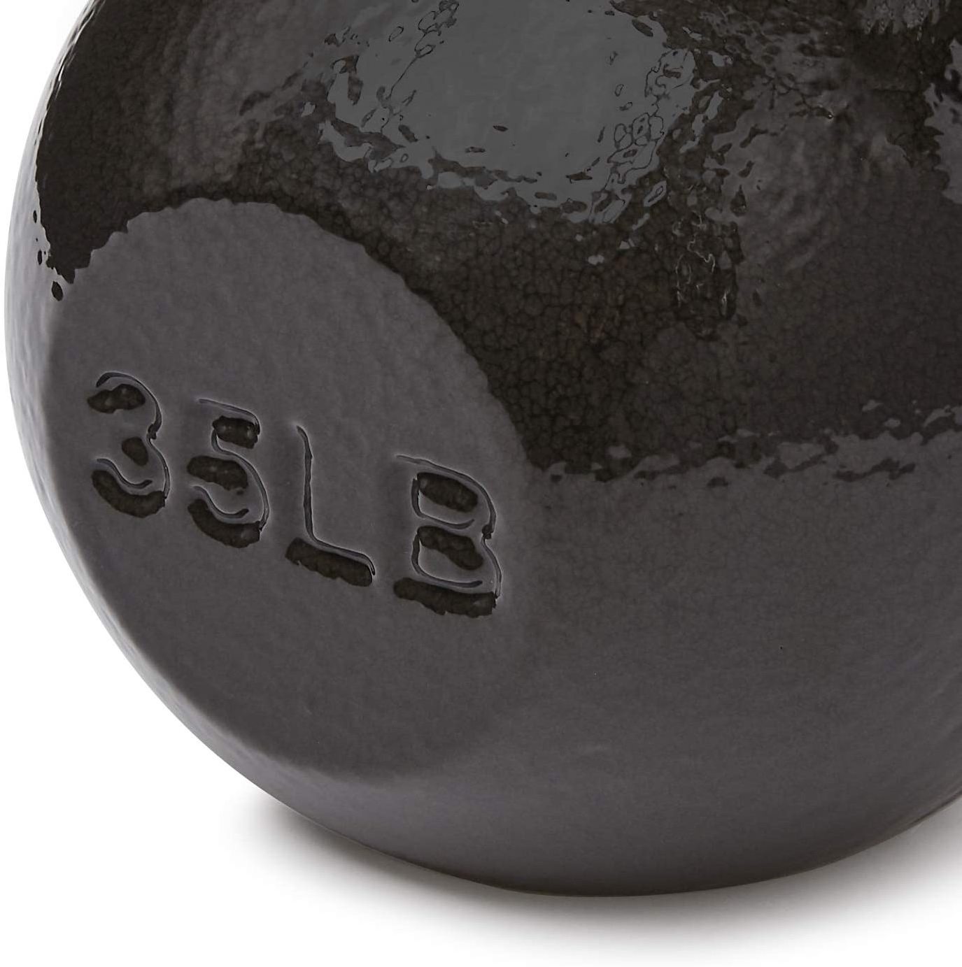 Solid Cast Iron Kettlebell for home gym 10LB 15KB 20LB 25LB 30LB 35LB 40LB 45LB 50LB