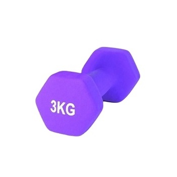 NAFUNG Wholesale Custom Hexagonal Neoprene Dumbbell Free Weights Fitness Equipment for Lifting