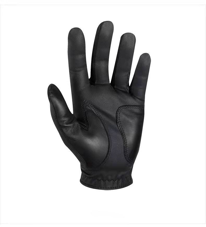 Hot Selling Leather Sheepskin Non-slip Breathable And Durable Practice Golf Gloves Left Hand Cabretta Leather Golf Gloves