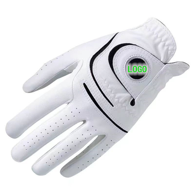 Hot Selling Leather Sheepskin Non-slip Breathable And Durable Practice Golf Gloves Left Hand Cabretta Leather Golf Gloves