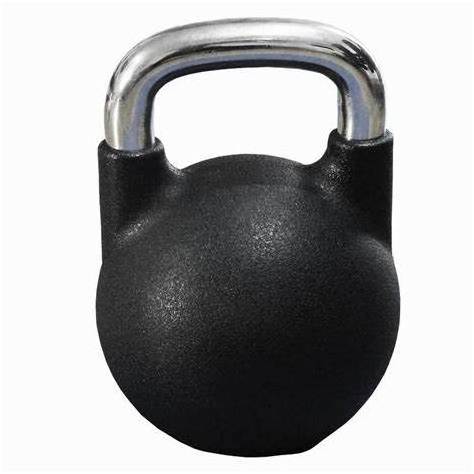 Kettlebells Out Fitness Kettlebells Black PU Cast Iron, Professional Strength Training for Arm-Abdomen-Wrist Strength, 8kg