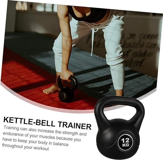 Cement kettlebell men and women suitable for a variety of pound weight non-slip design home gym