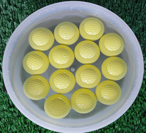 Hot-sale high quality custom logo 2 layer golf balls floating golf balls for Practice