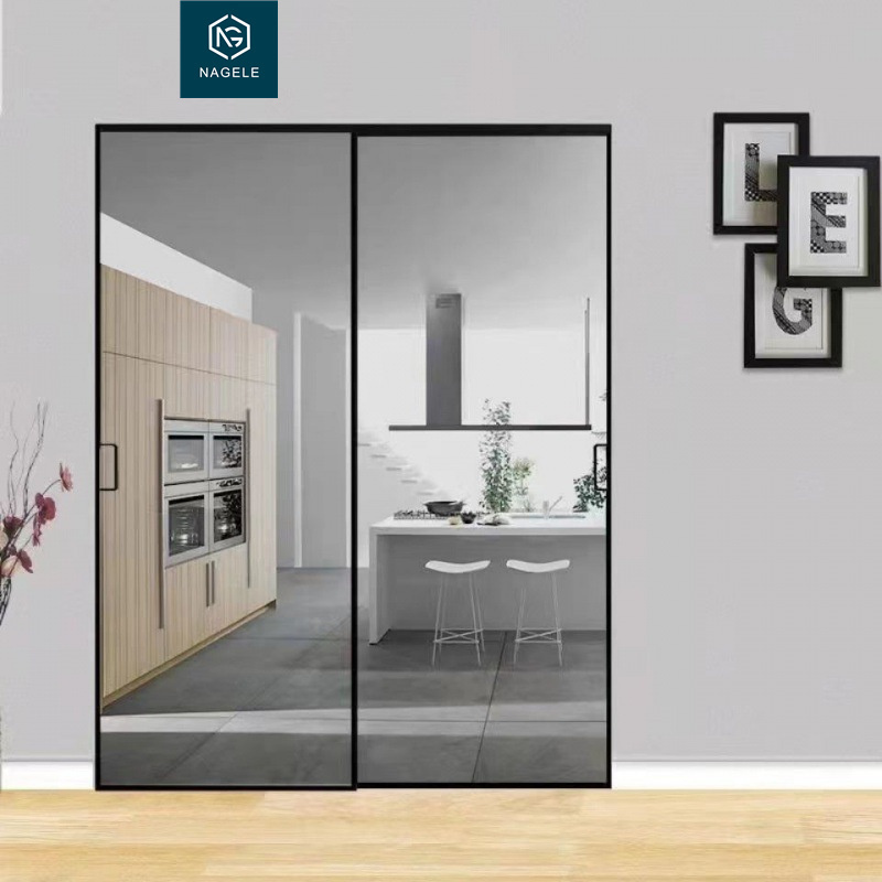 hidden modern 90 degree sliding door 3m automatic system glass sliding door automatic sliding door