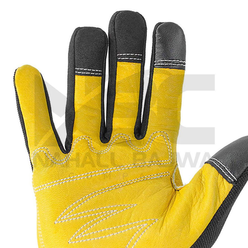 Waterproof Wholesale Price Men Leather Working Gloves Good Quality Men Leather Working Gloves For Sale