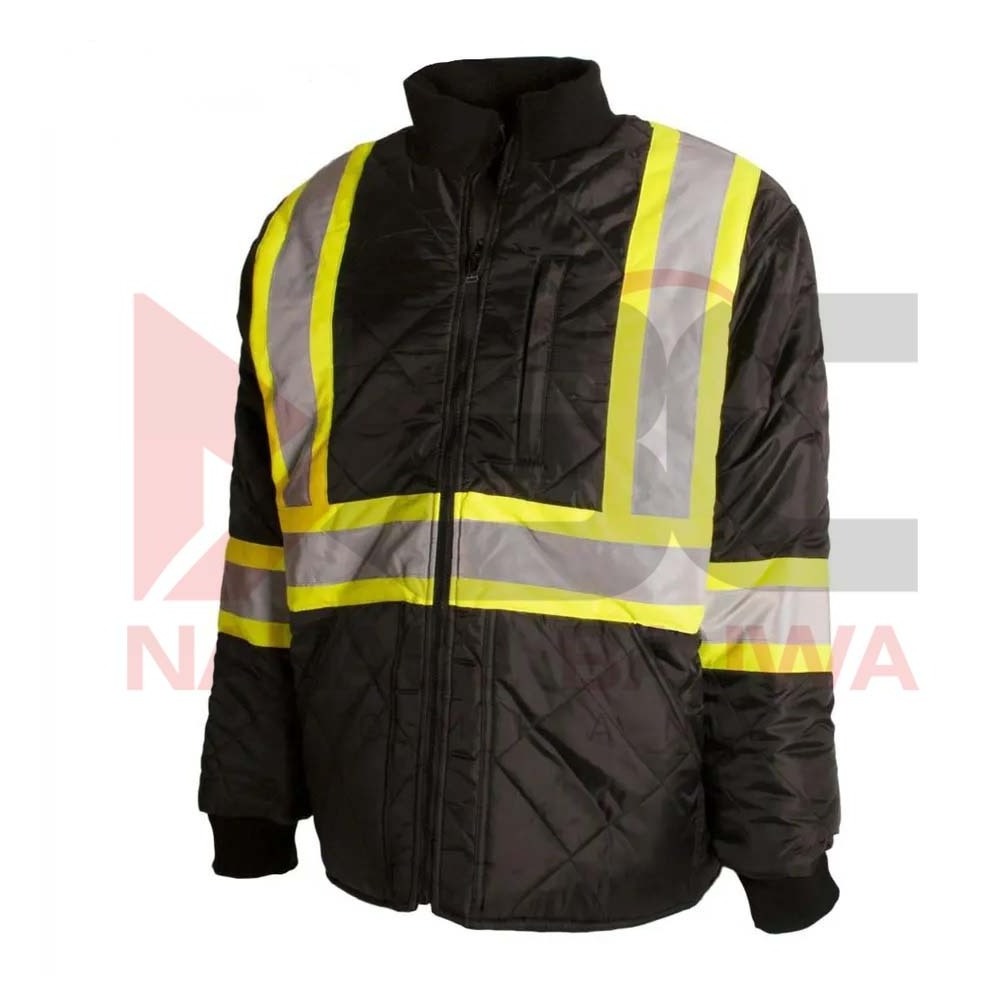 Hi VIS Viz High Visibility Jacket Workwear Construction Reflective Security Jacket Waterproof Jacket OEM.