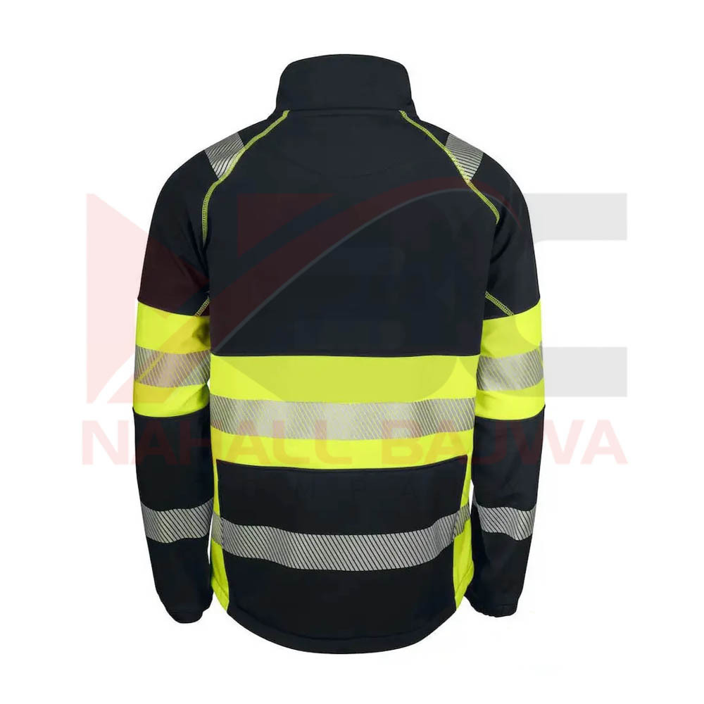 Top Selling High Visibility Jackets Full Zipper Reflective Safety Jacket.