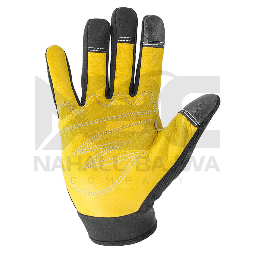 Waterproof Wholesale Price Men Leather Working Gloves Good Quality Men Leather Working Gloves For Sale