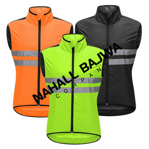 Hi Vis New design reflective Safety Jacket with multiple pockets Factory Outlet Reflection White Safety Reflector vest.