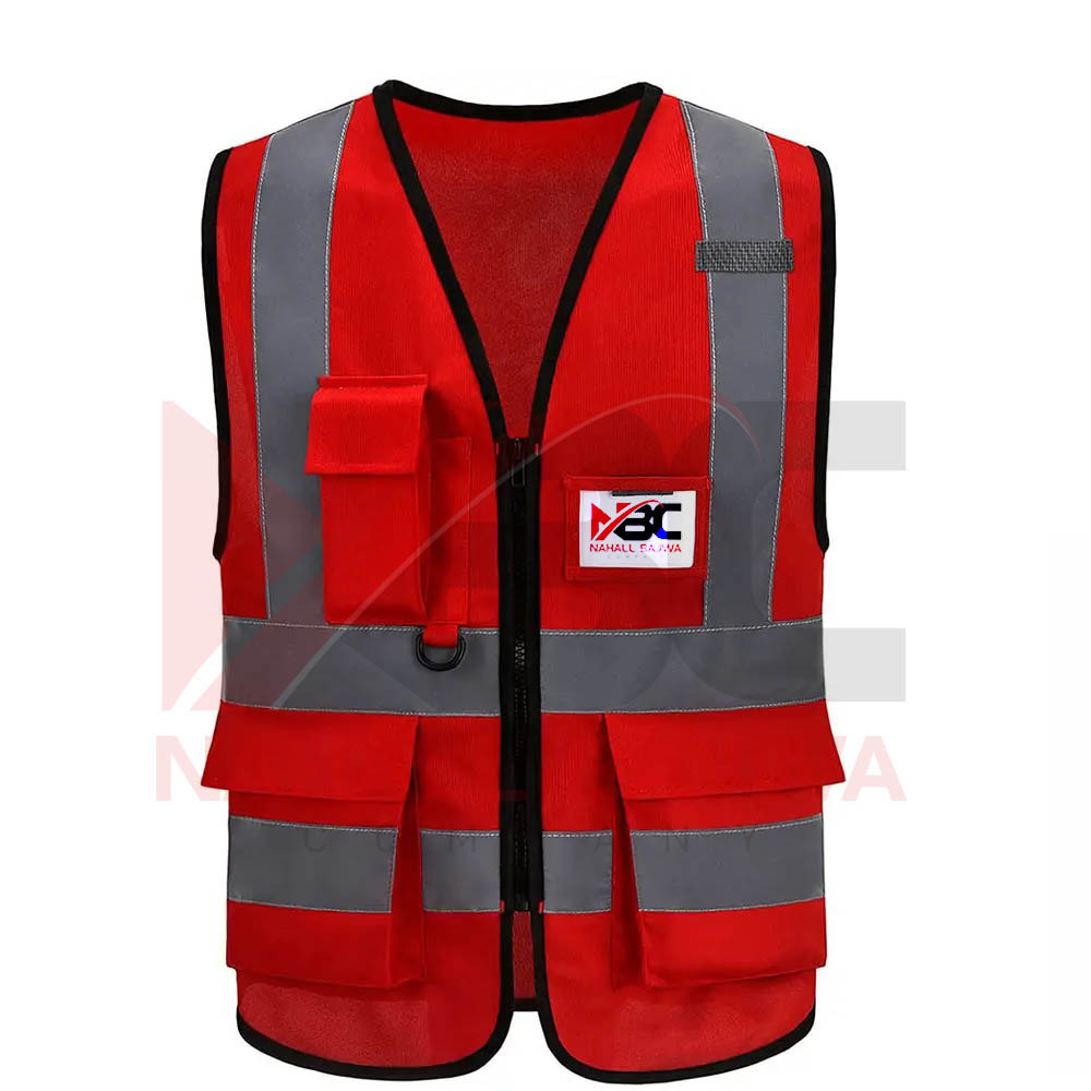 Factory wholesale easy wear breakaway safety vest reflective safety vest.