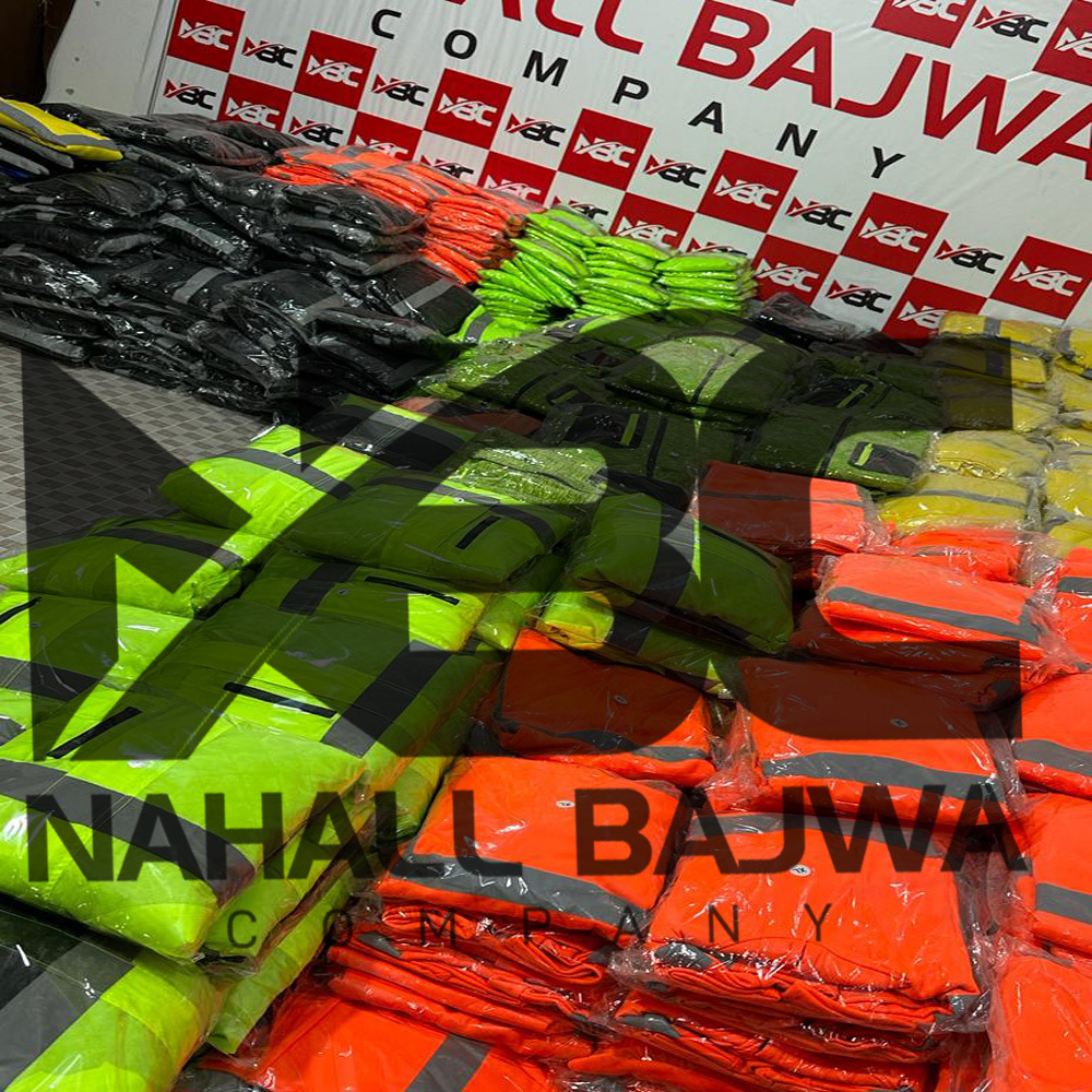 BLACK Safety Vest Wholesale High Reflective Running Visible Safety Vest.