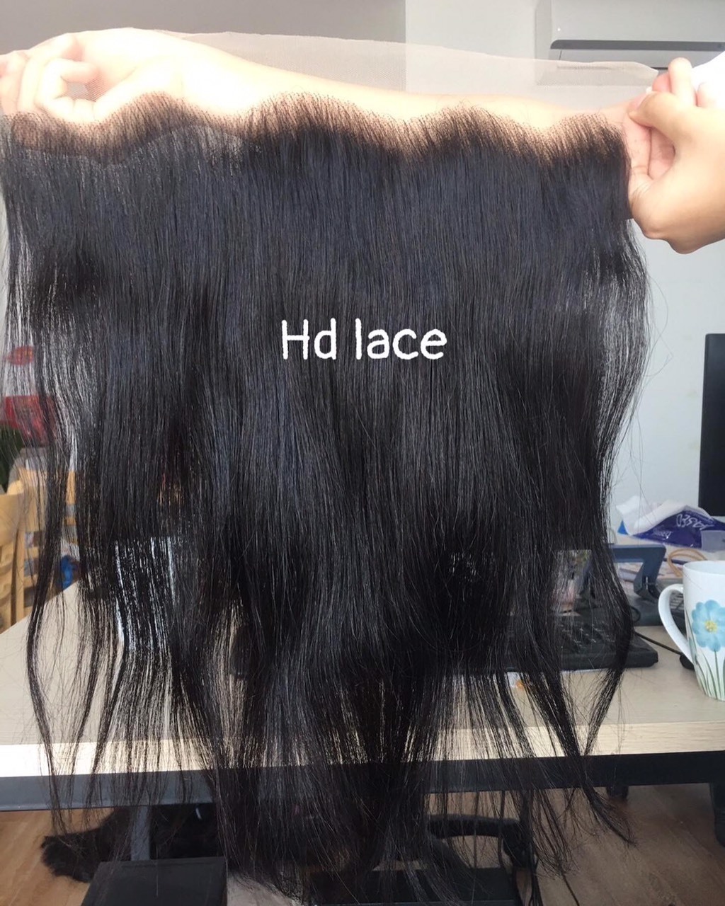 Cheap Hot Sale Cambodian blend human hair piece lace closure 4*4 13*4 straight hd lace closure for women frontal closure hair