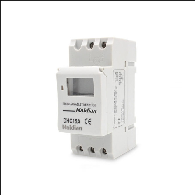 Week Programmable AHC15A  DHC15A 220V  Time Switch Digital Table Timer  3 phase timer switch timer switch relay