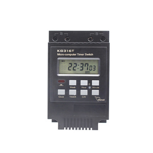 Electronic timer KG316T AC220V AC110V DC12V DC24V AC24V Digital timer switch