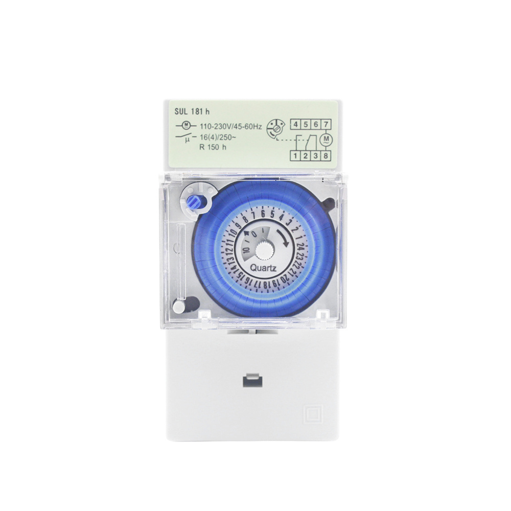 24h SUl181h Mechanical Electrical Time Timers Switch 220V volt  3 phase timer switch relay