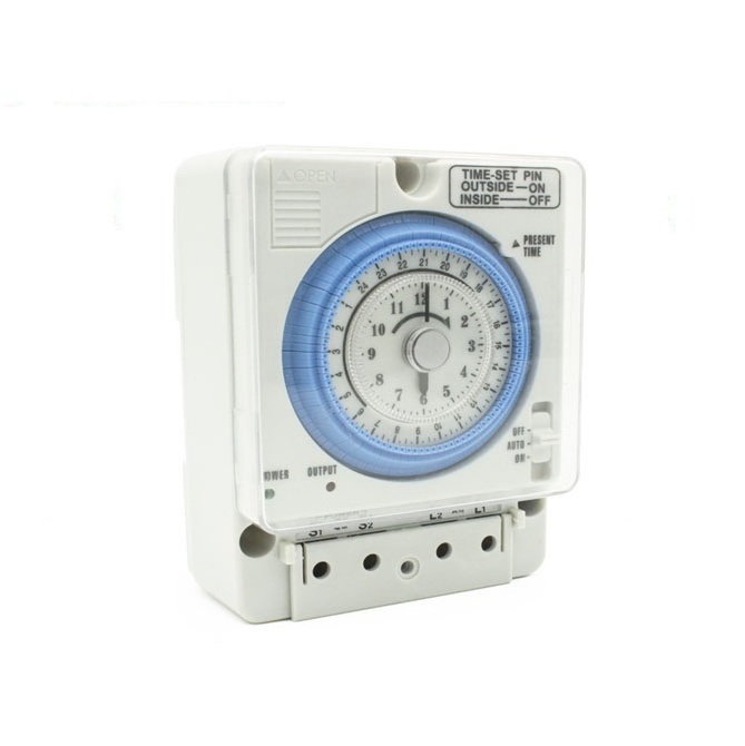 Factory customized 15A 16A mechanical programmable electronic analog timer switch 24hours gear time controller