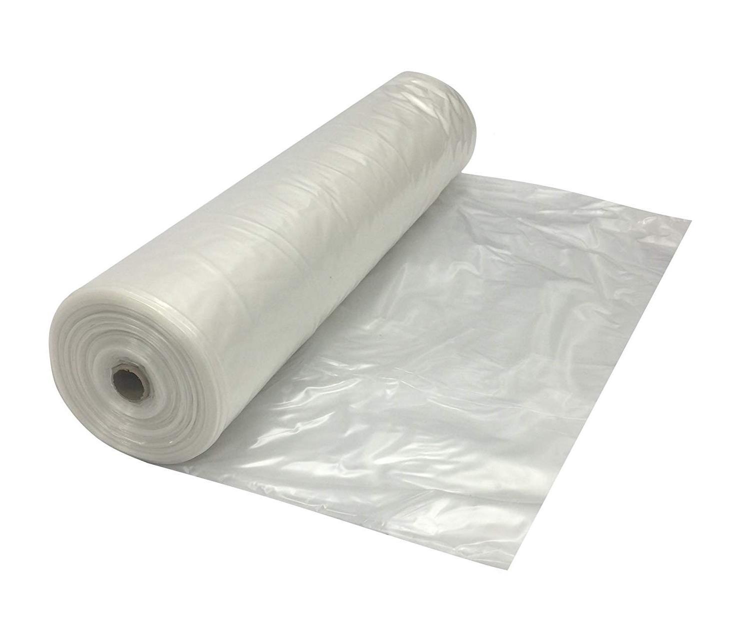 Waterproof wide Polythene Sheeting Film Roll Waterproof Dust Sheet Roll for Painting Work