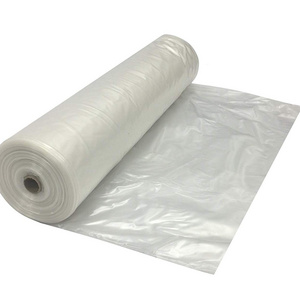 Waterproof wide Polythene Sheeting Film Roll Waterproof Dust Sheet Roll for Painting Work