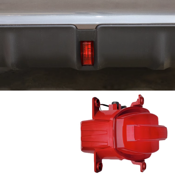 MG5 auto parts rear fog lamp half assembly for 21-23 MG 5 rear fog lamp cover rear taillight shell