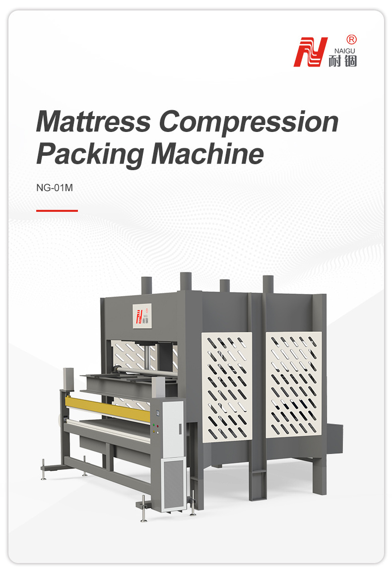 Automatic compression mattress vacuum packing heat sealing machinery for spring mattress/foam mattress/latex mattress