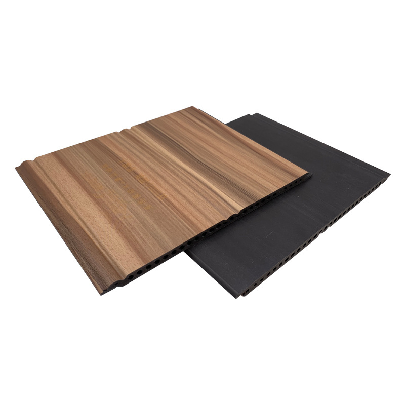 WPC wood wall thin wood planks Interior cladding boards modern wall panels cladding