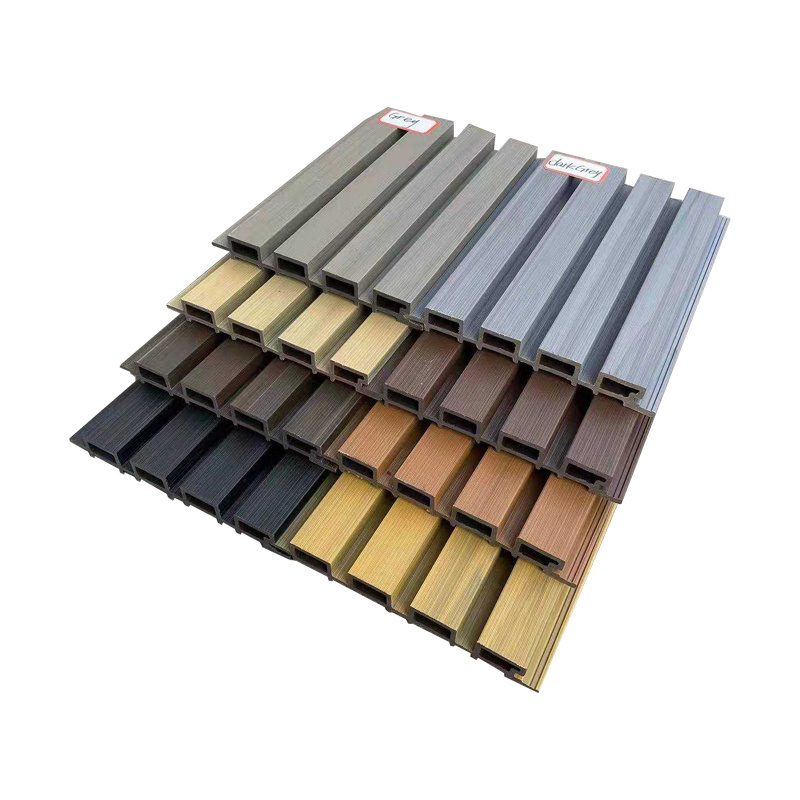 High Quality Wood Plastic Composite Wall Siding/WPC Wall Wood Texture WPC Wall Cladding/WPC Wall Panel Outdoor