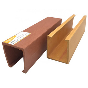 NecoWood mould proof and not easy to deform ceiling materials laminated WPC PVC ceiling