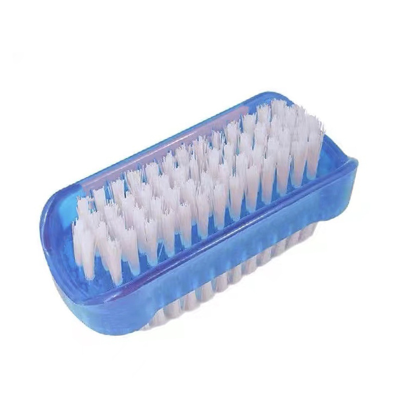 Sunshien Cleaning Nail Brush Fingernail Scrub Brush Two Sided Hand Scrubbing Brushes Soft Stiff Bristles Nails Toes Scrubber For