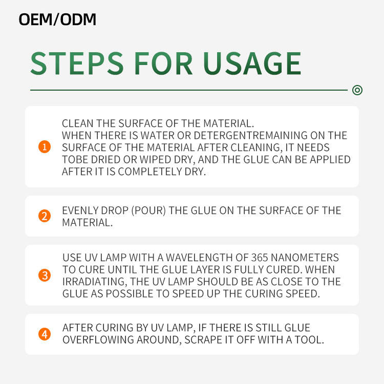 High Quality OEM Adhesives Glue Electronic Connector Reinforcement and Solder Joint Protection UV Glue