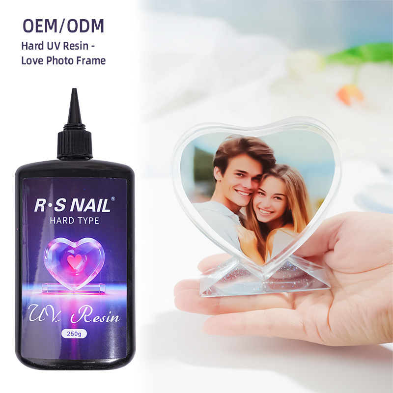 High Quality UV Adhesives DIY Love Photo Frame UV Glue OEM Clear 250g UV Resin