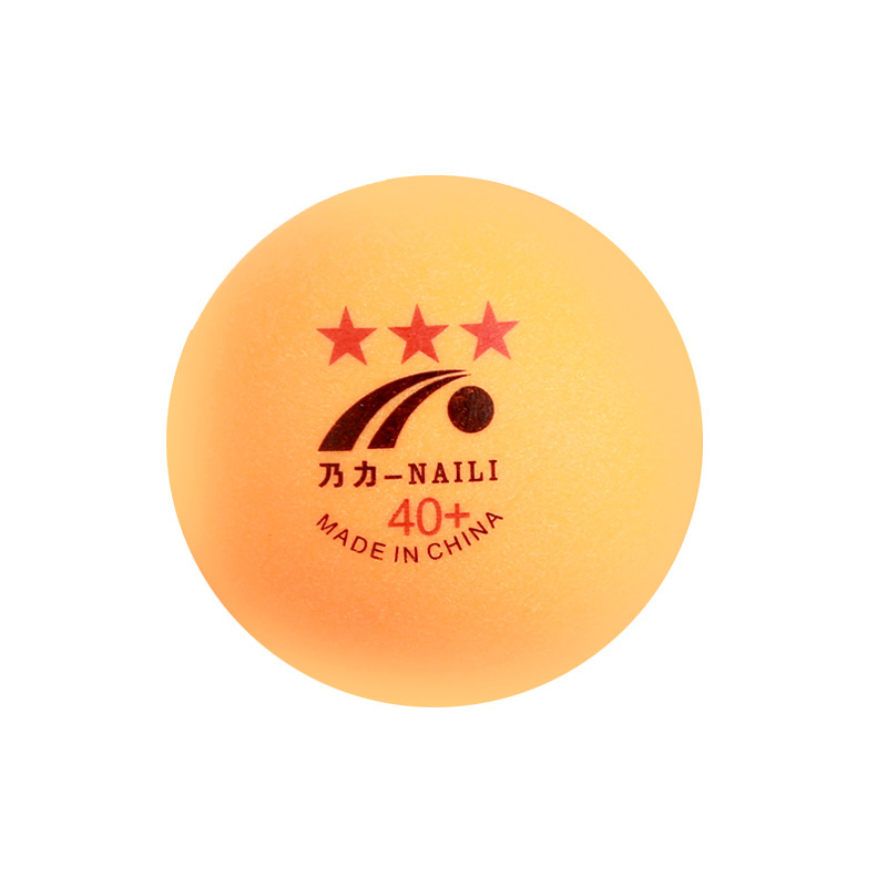 The Factory wholesale High Quality  Naili 40+ 3 star ABS material professional table tennis ball