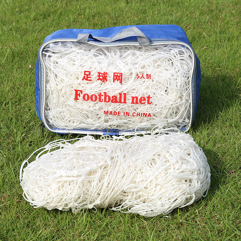 High Quality Wholesale Custom logo 3 Size Soccer Ball Goal Polypropylene Football Nets