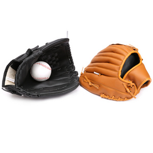 Baseball Glove Sports Batting Gloves High Quality Leather Adjustable Adult, Youth, Children