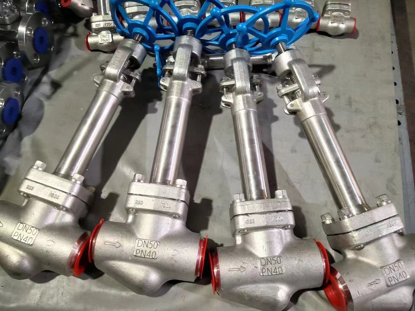 NAI-LOK Low tempratrue LNG valve for cryogenic liquids and refrigerants globe valve