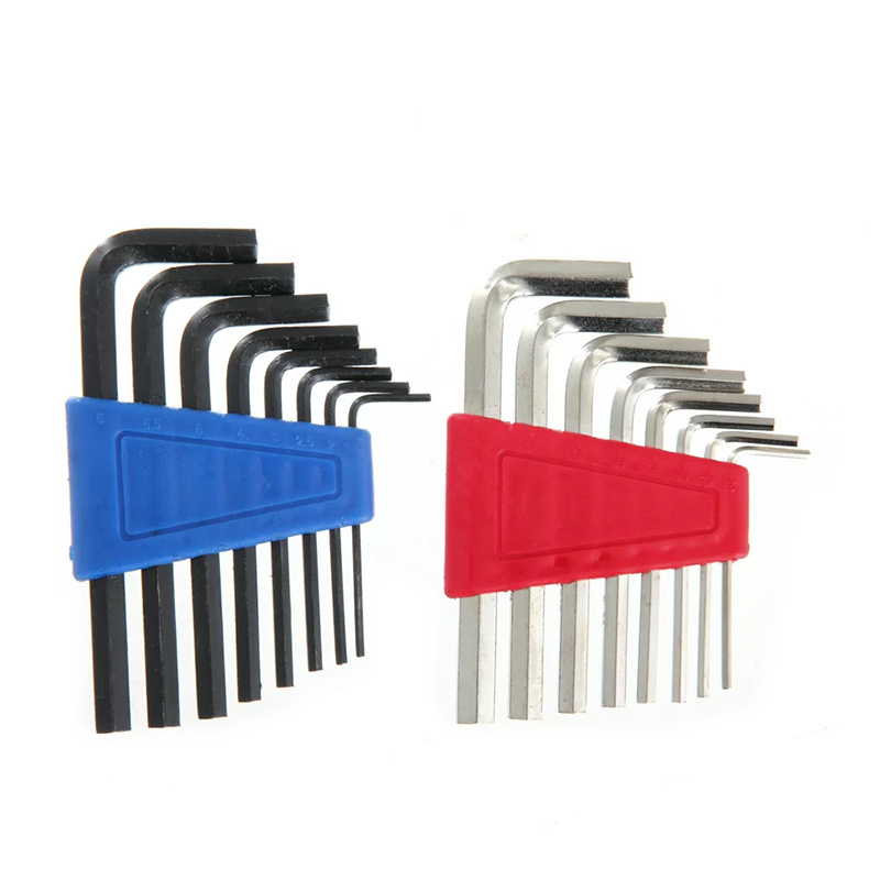 Hardware Tools Type security key allen key wrench for Hexagon Screw Spanner l-keys Ball Head Inner Hexagon hex Key Spanner Set