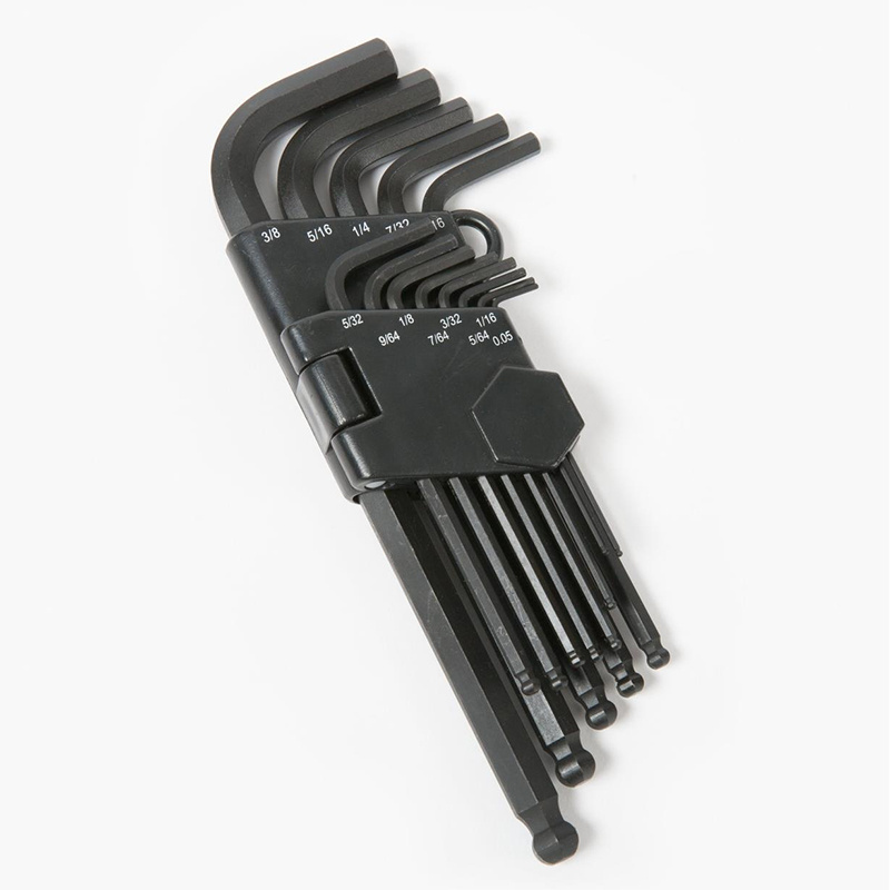 Hardware Tools Type security key allen key wrench for Hexagon Screw Spanner l-keys Ball Head Inner Hexagon hex Key Spanner Set