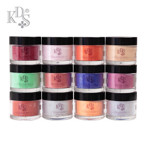 Best Glitter Bulk Quick Dry Nail Art High Quality 2020 Acrylic KDS Clear Nail Dip Powder Set