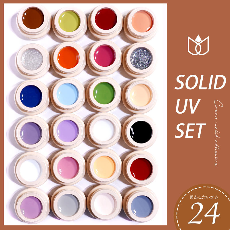 OEM New Arrival Palette Pudding Gel Rich Pigmented Solid Cream Gel Polish For Nail Painting