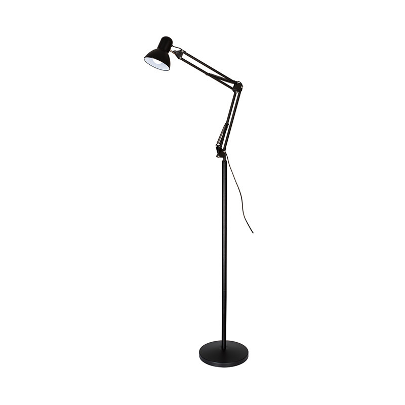 Modern Adjustable Dimmable Long Arm Floor Standing Reading Study Led Lamp For Beauty Salon