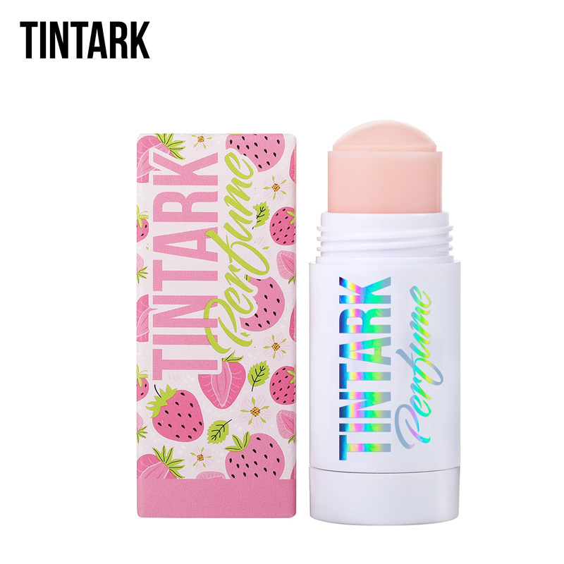 TINTARK New Mini Pocket Travel Natural Vegan Solid Parfum Balm Long Lasting Fragrance Solid Perfume Stick for Women Ladies Girls