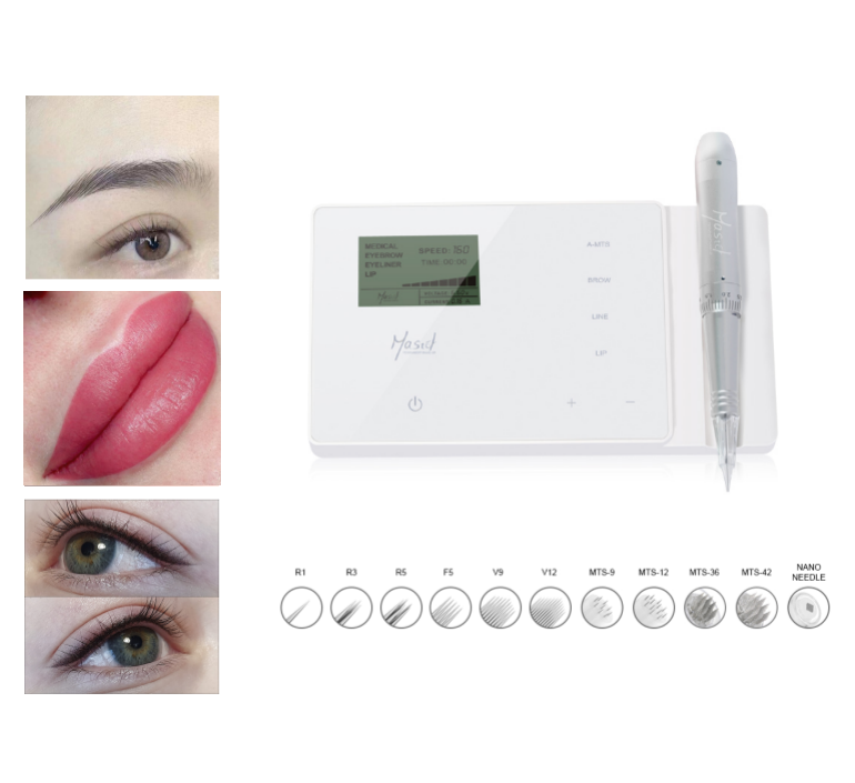 Mastor multiple rechargeable micropigmentation pmu device permanent makeup microneedling machine