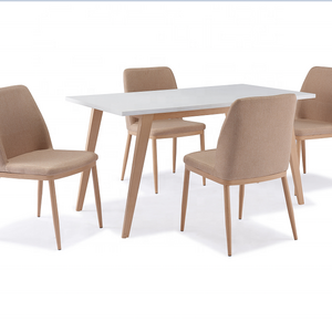 High Quality Home Furniture fabric Chair Seat Dining set Factory Dining Room Modern Design dining set