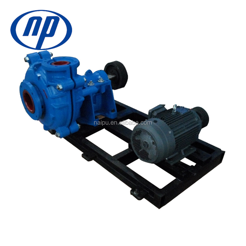 100ZJ Professional Manufacturer Hard Liquid Slurry Pump to Feed Tailing Thickener